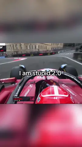 I am stupid 😭 #formula1 #charlesleclerc #ferrari #f1memes #fyp 