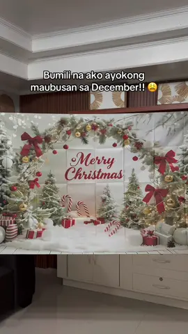 Replying to @Angelinerose. Ang bilis lang neto maubos sa December!! #christmasbanner #christmasdecor #backdrop #christmas #newyear 