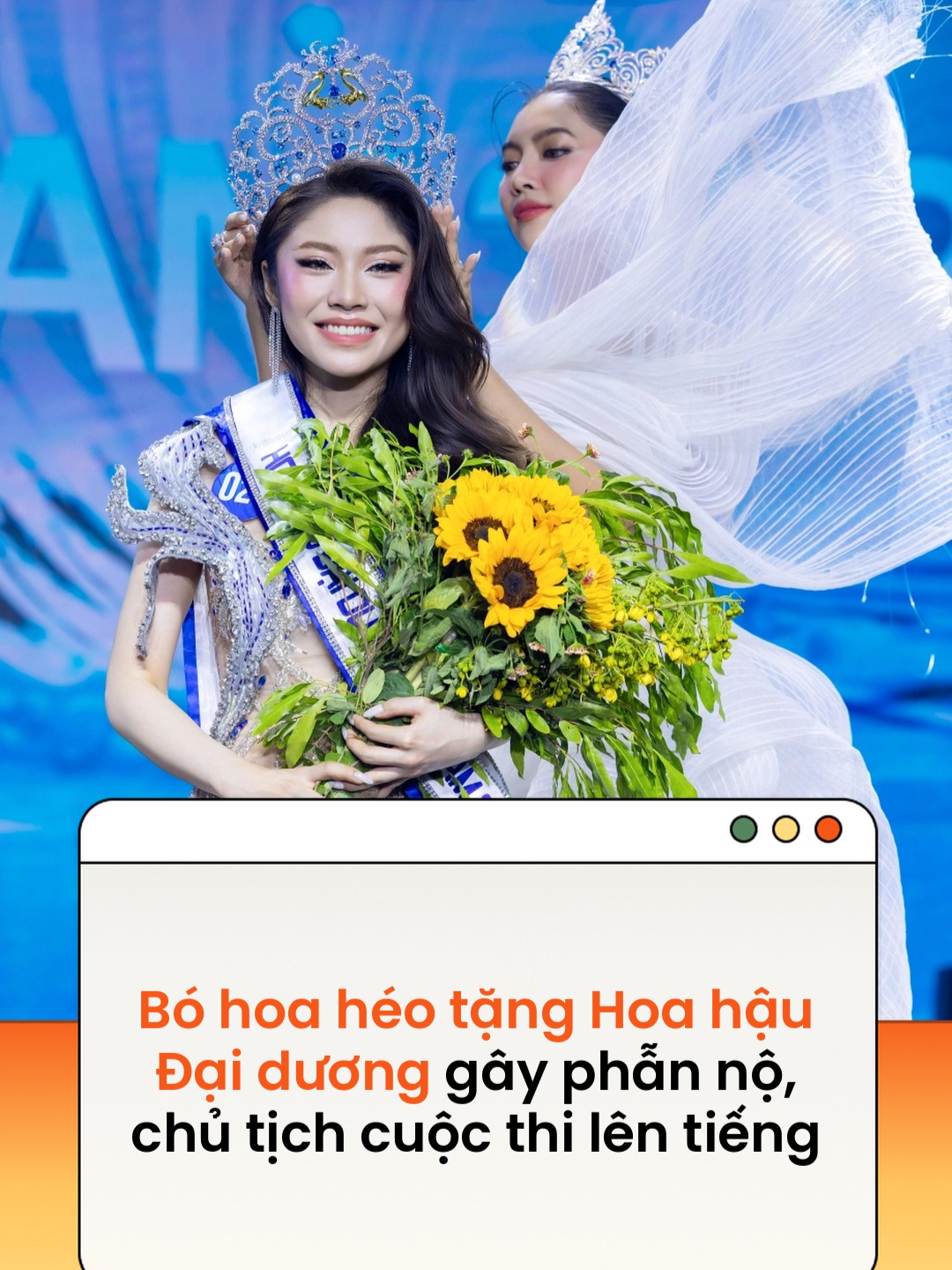 Dân mạng cho rằng “quá ác” khi tặng Hoa hậu bó hoa này! #hoahaudaiduong #tiktokgiaitri #amm  Theo Đời sống pháp luật