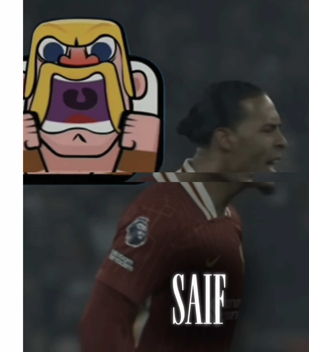 The Log.🪵 - Credits @kavrix #theartofdefending #virgilvandijk #vandijk #liverpool #clashroyale @Clash Royale 