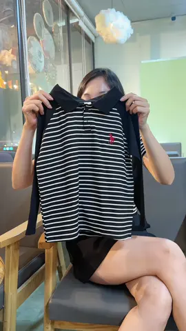 Áo polo dài tay cho bé 