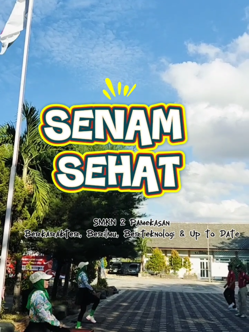 senam sehat rutin diadakan tiap hari jumat ya sobat SKANIDA #smkbisa #smkbisasmkhebat #smkn2pamekasan #cabdinpamekasan #smkhebat 