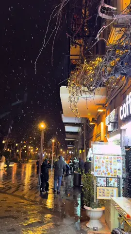 🥰🌸 #snow #winter #azerbaijan #baku #rain 