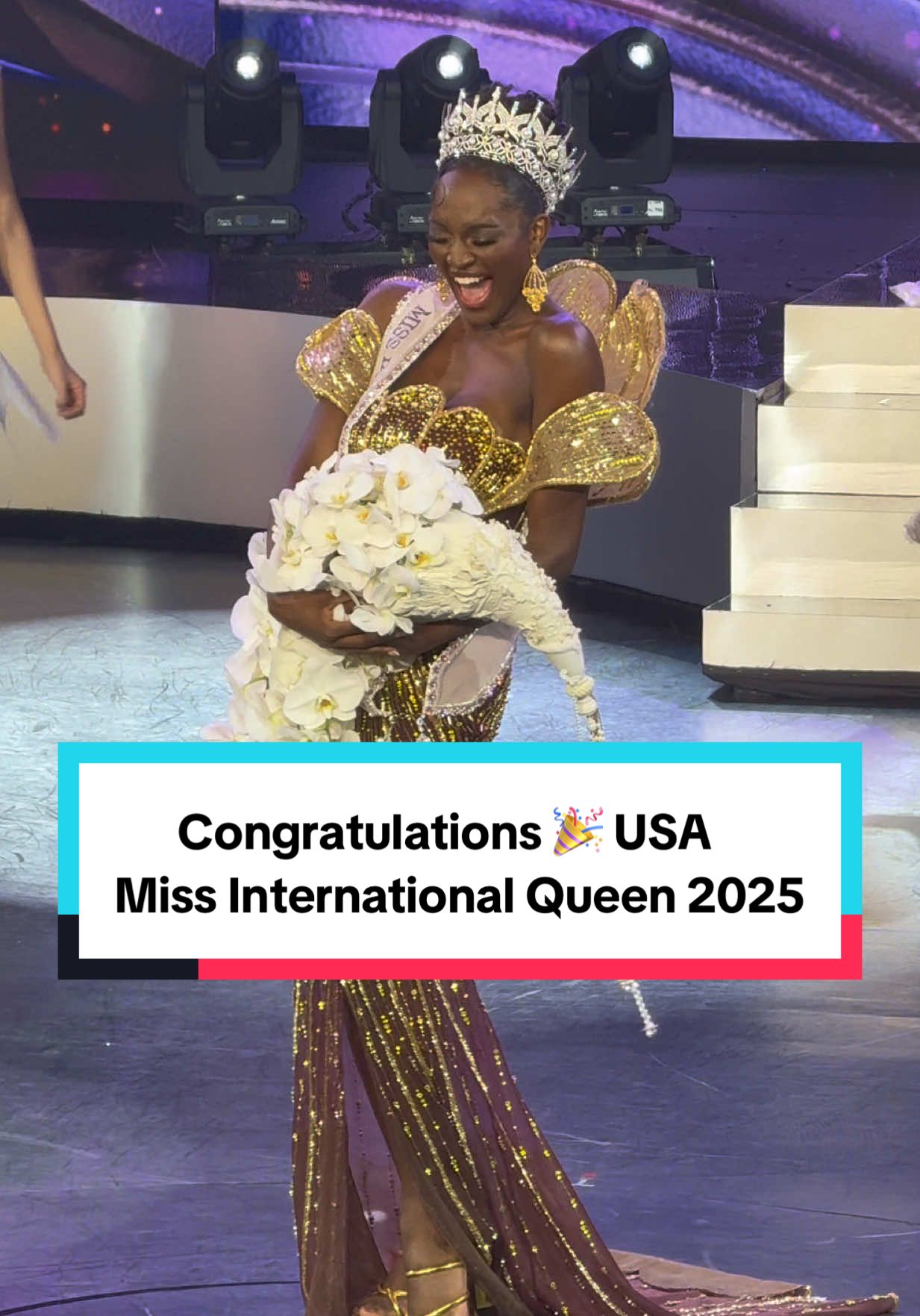 Congratulations 🎉 USA Miss International Queen 2025 #แฟนนางงาม #บันเทิงtiktok #missinternationalqueen #missinternationalqueen2025 