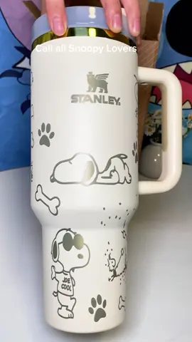 Snoopy tumbler. 🔥#snoopy #snoopydog #StanleyCup #gift #fpy 
