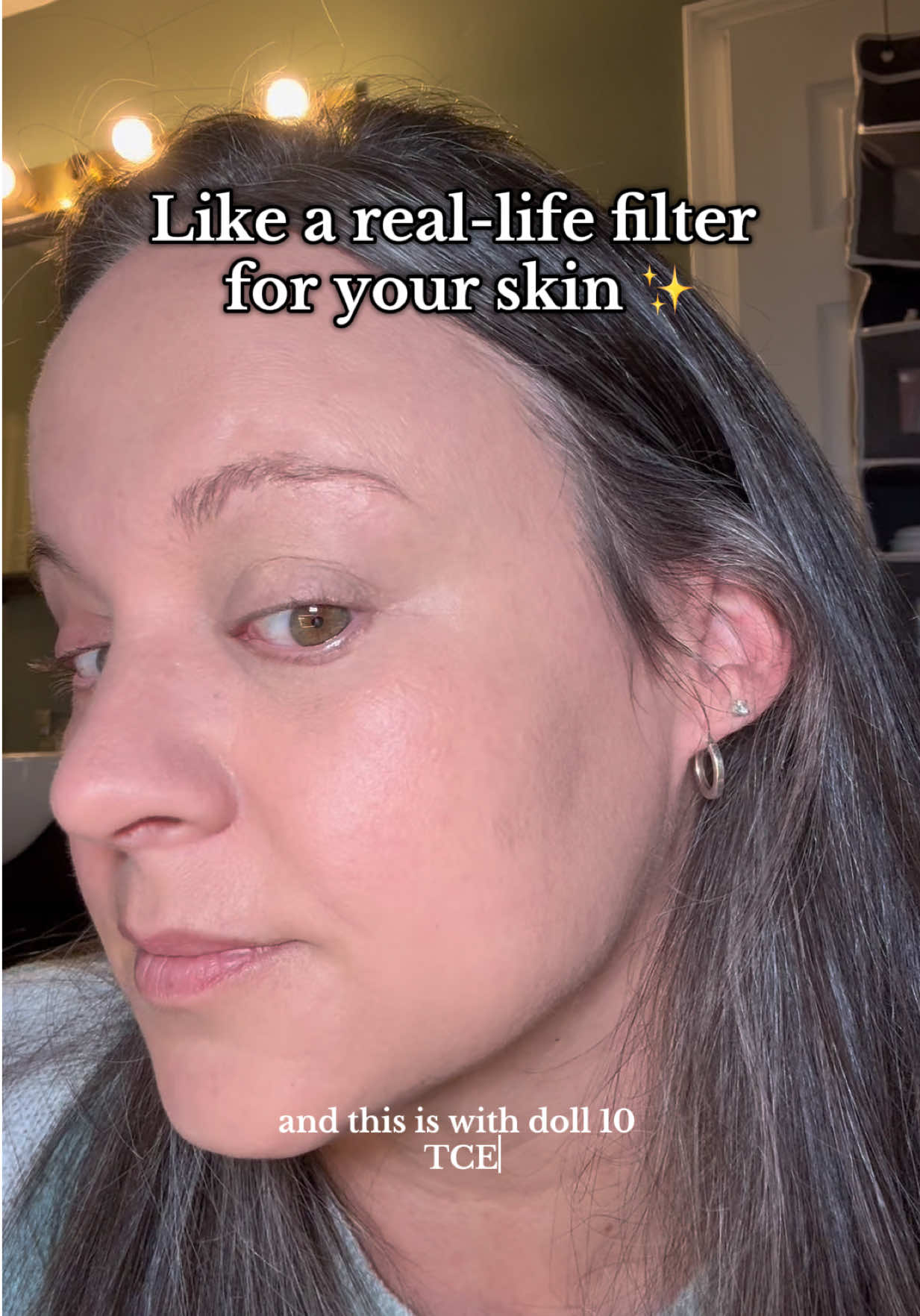 Buildable, whipped coverage + skincare benefits and the whole Doll 10 bundle is just $39.98 today (less than the foundation alone!) #FilterSkin #FlawlessFinish #BeautyOver40 #doll10beauty 