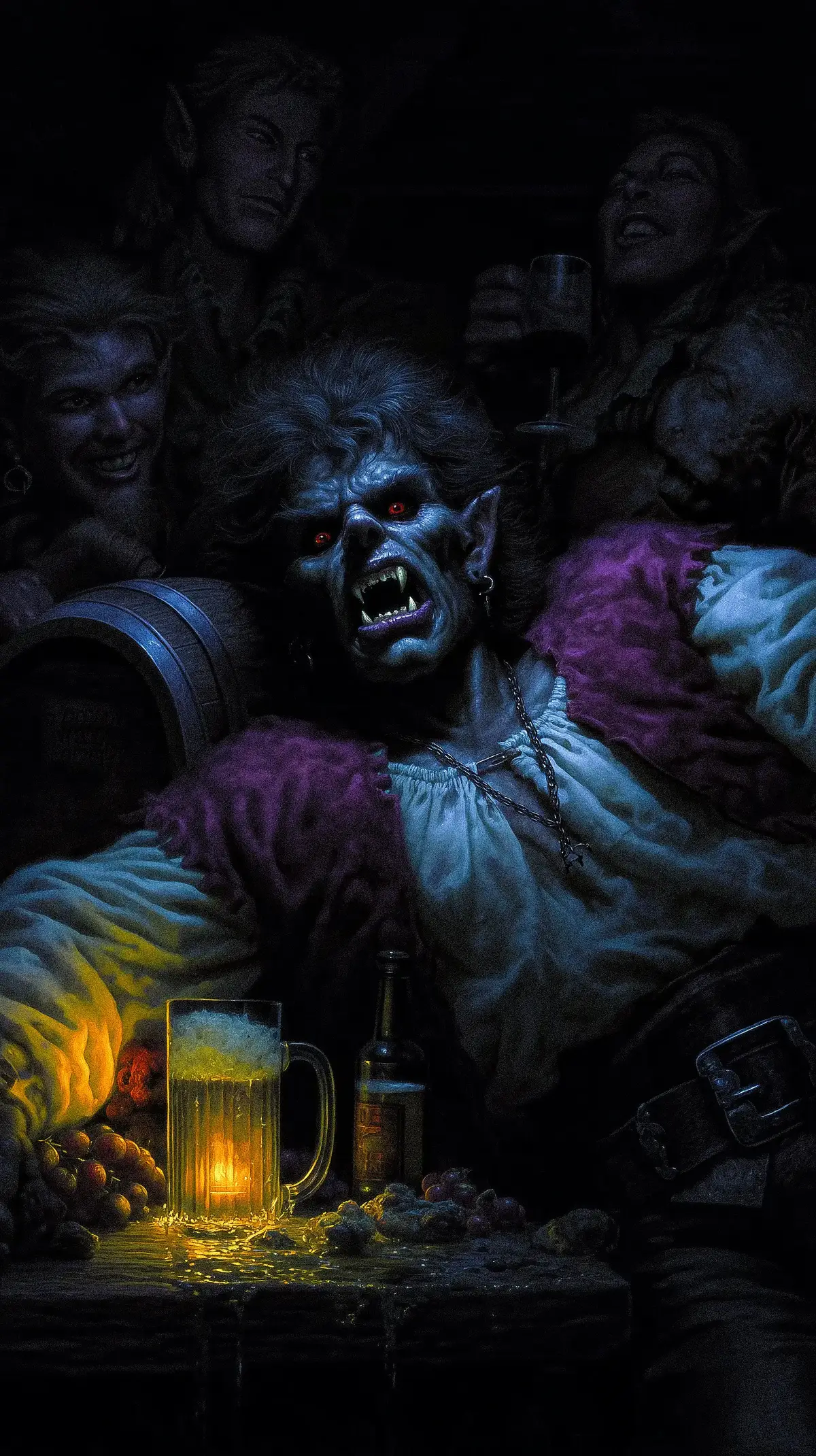 a glimpse into a #darkfantasy world where shadows whisper and legends come alive! #dark #fantasy #darkfantasyaesthetic #dungeonsanddragons 