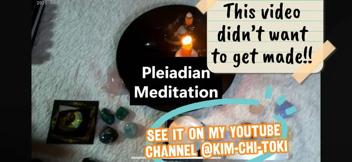Pleiadian meditation available on my YouTube channel now Copy and paste link above  #meditation #SelfImprovement #reikimaster #SelfCare #fyp 