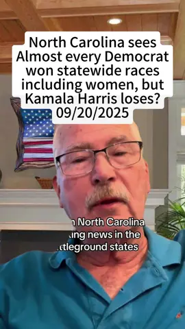 Breaking News North Carolina almost every statewiede democrat won in North Carolina incliding women except Kamala Harris! 356,884 voted only for President and no other office on the ballot? What is up with this? Looks strange.#storytime #pyf #foryou #news #fyp   