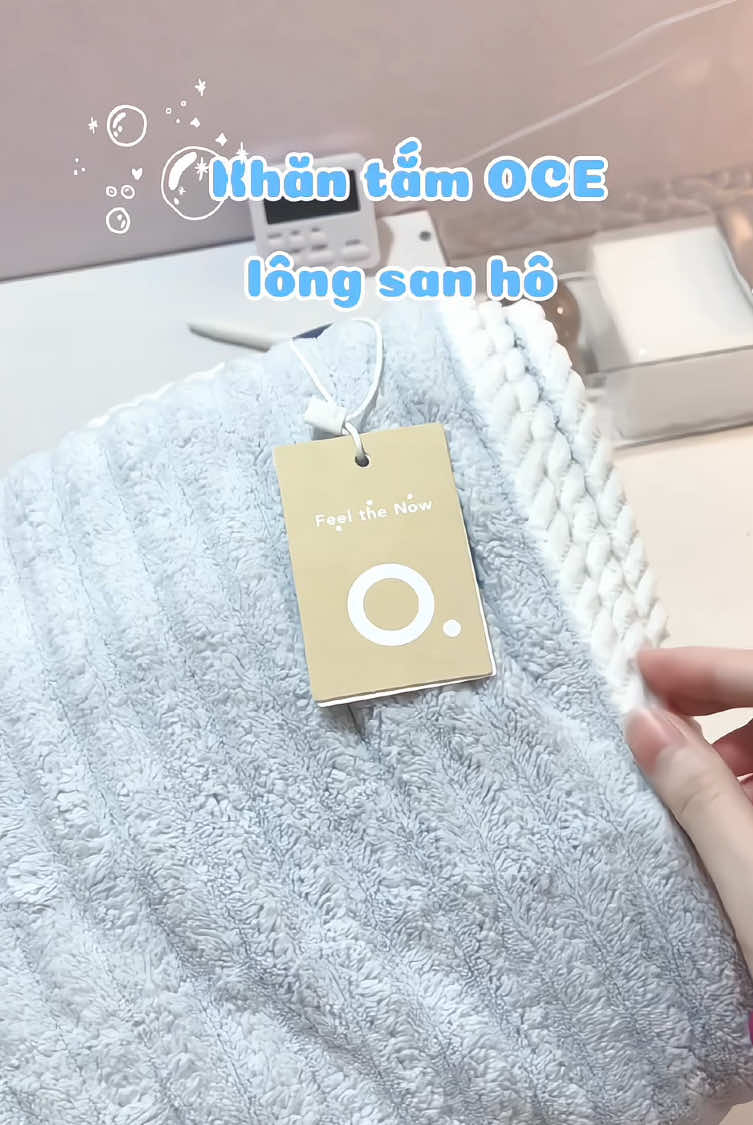 Khăn tắm OCE , khăn nhung san hô #khantam #khannhungsanho #khantamoce #khantamcaocap #khantamcaocap 