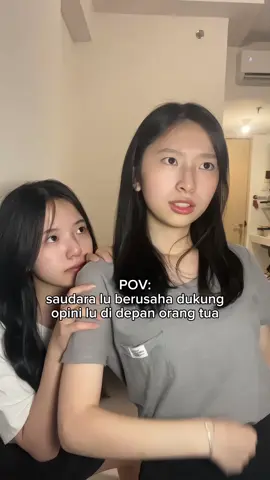 makasi supportnya @Sherin Lie  #sisters #family #pov #relatable #funny 