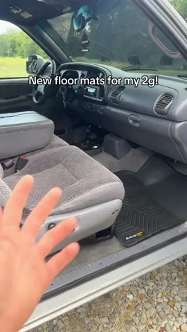 Really satisfied with these mats! #truck #2ndgencummins #floormats #trucktok🔥 