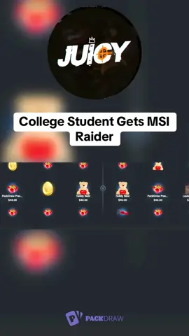 College Student Gets MSI Raider