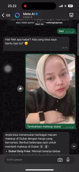 Sumpah g kuat bgt 😭🤣 #meta #ai #fyp :') 