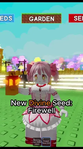 New Divine Seed: Firewell Seed in Grow A Garden #growagardenupdate #growagarden #roblox 