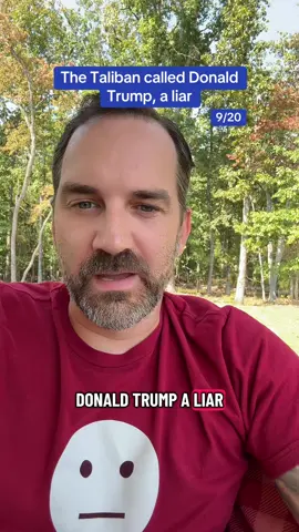 The Taliban has called Donald Trump a liar