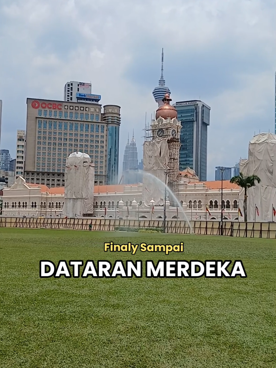DATARAN MERDEKA VIA LRT MASJID JAMEK #dataranmerdeka #masjidjamek #lrt 