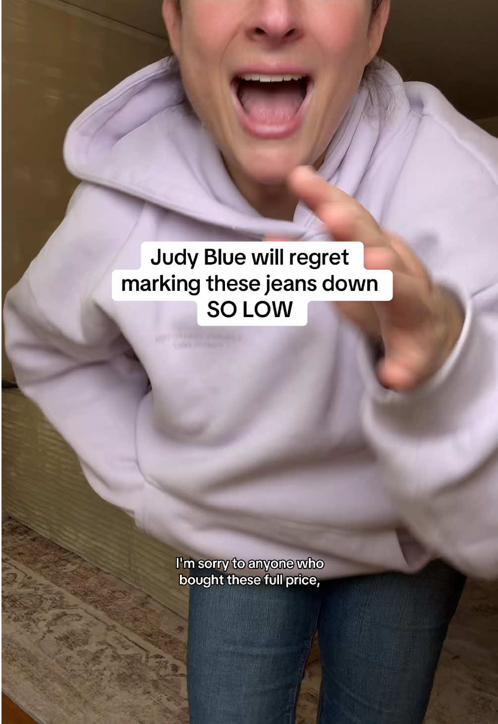 The ways these jeans SUCK YOU IN! Best TikTok shop purchase ever… I finally got my confidence back!! #MomsofTikTok #judybluejeans #tummycontrol #straightlegjeans #bluejeans 