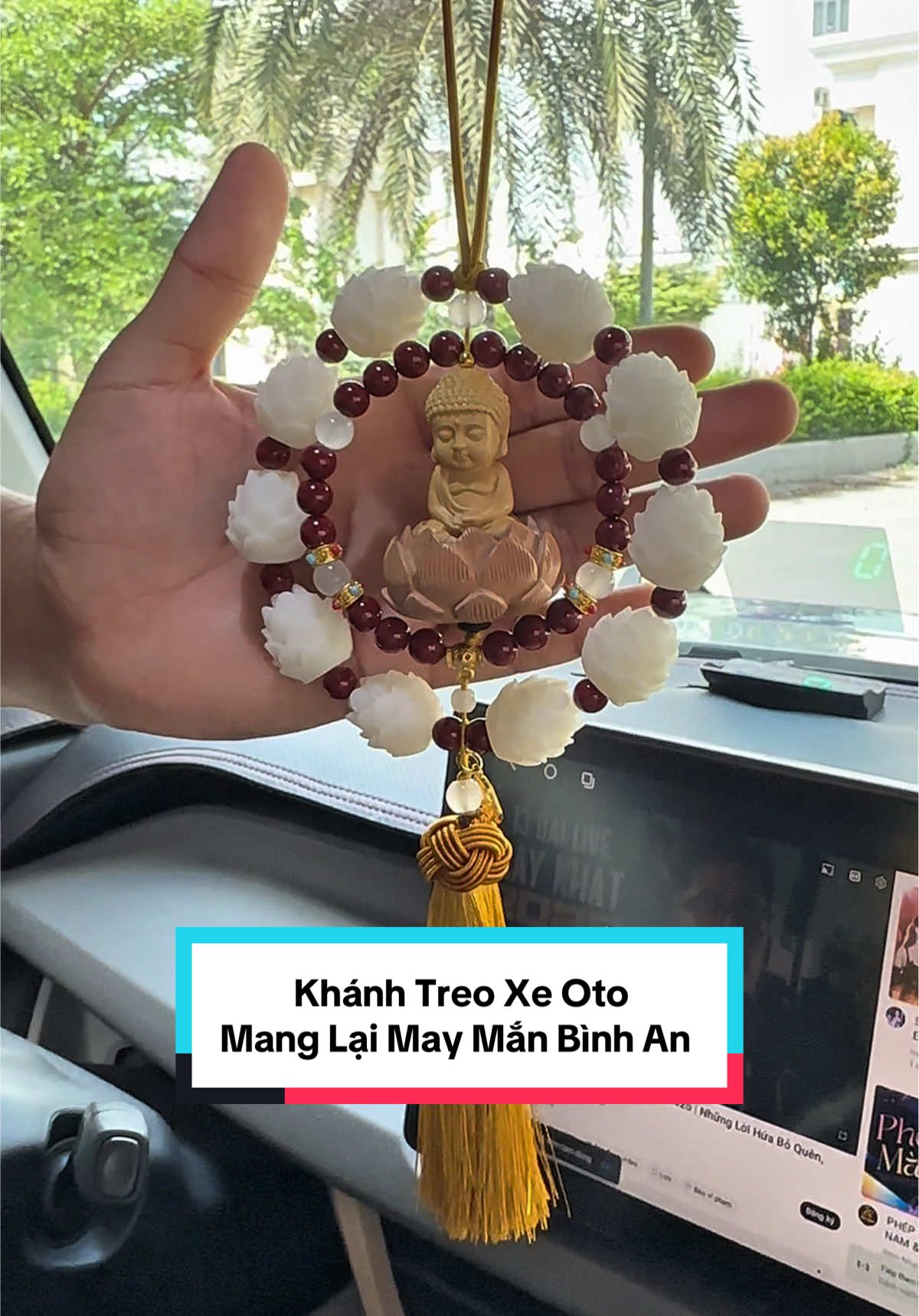 Vòng gỗ đức phật treo xe oto #vonggophongthuy  #vonggotreoxeoto  #khanhtreoxeoto  #vonggo 