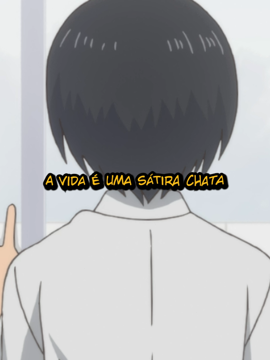 A vida é uma sátira chata. Mas aqui pelo menos rende piadas. #foryoupage #anime #comédia #recomendaçãodeanime #kitey