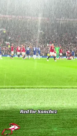 Red for Chelsea #MUFC #PremierLeague #redcard #footballtiktok 
