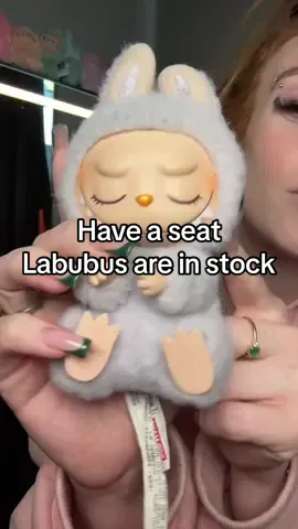 Have a seat is so underrated ! These are so cute I love that they sit down and  this one even has her eyes closed! ##labubu##labubuthemonsters##haveaseat##accessories##blindbox