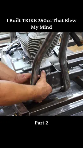 Part 2 I Built TRIKE 250cc That Blew My Mind #amazing #mechanic #make #diyproject #us 