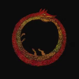 the cycle  The Ouroboros is an ancient symbol of a serpent or dragon biting its own tail. It was depicted in Egypt and Greece, and later entered alchemy, philosophy, and art. It embodies the idea of the eternal cycle: beginning and end merge, destruction becomes the foundation of new birth. The Ouroboros speaks of infinity, of the fact that everything returns in another form, and that there is no final death just as there is no final birth. It reminds us of the unity of opposites—life is nourished by death, light is born from darkness, and every completion is at the same time a new beginning. This image is used as a metaphor for the human path, when we return to ourselves again and again, passing through different circles of experience