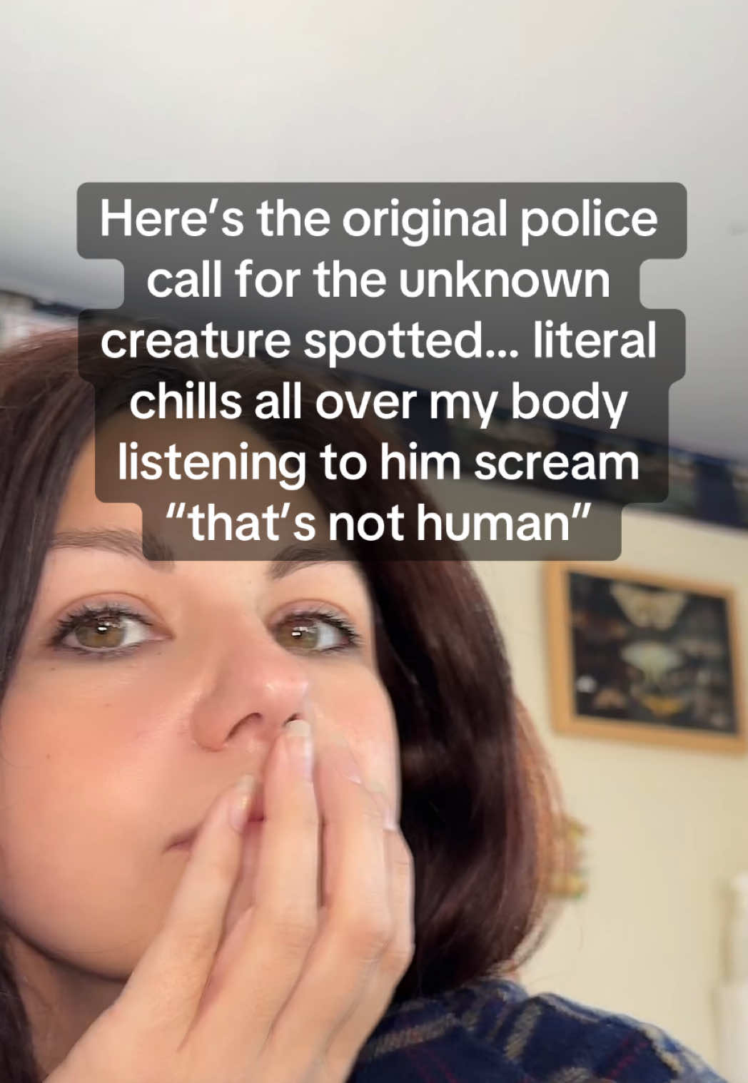I would’ve been a goner the second I saw that thing #creepy #911call #creature #fyp #foryoupage 