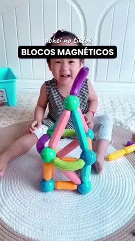 #viral #tiktokshop #brinquedos #blocosmagneticos 