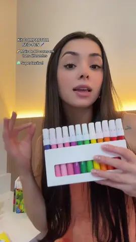 A @CompactorBR entregou tudo nesse kit para as crianças 😍🖌️ já clica no carrinho pra garantir o seu 🌈#compactorcolor #neopencompactor 