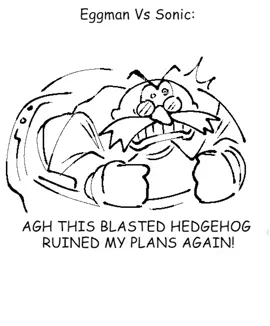 Original comic by JustEg33 Teehee #fluds #fyp #voiceover #sonicthehedgehog #eggman 