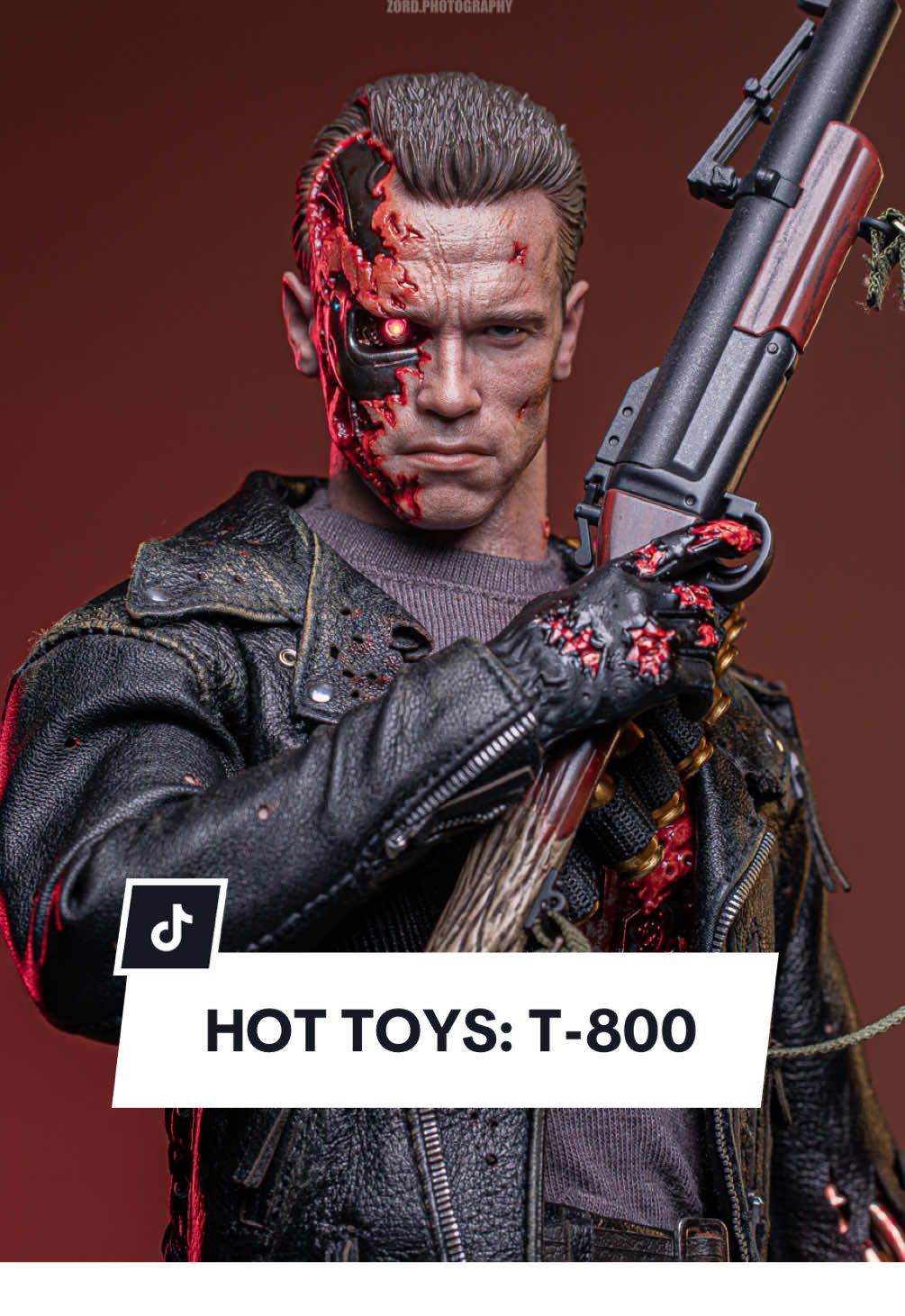 Check out this $350 Hot Toys! Unboxing Hot Toys Terminator Judgement Day - T-800 Battle Damage 2.0  . Available at: @Pop Collectibles  . #terminator #arnoldswarzenager #hottoys #hottoyscollectibles #unboxing 