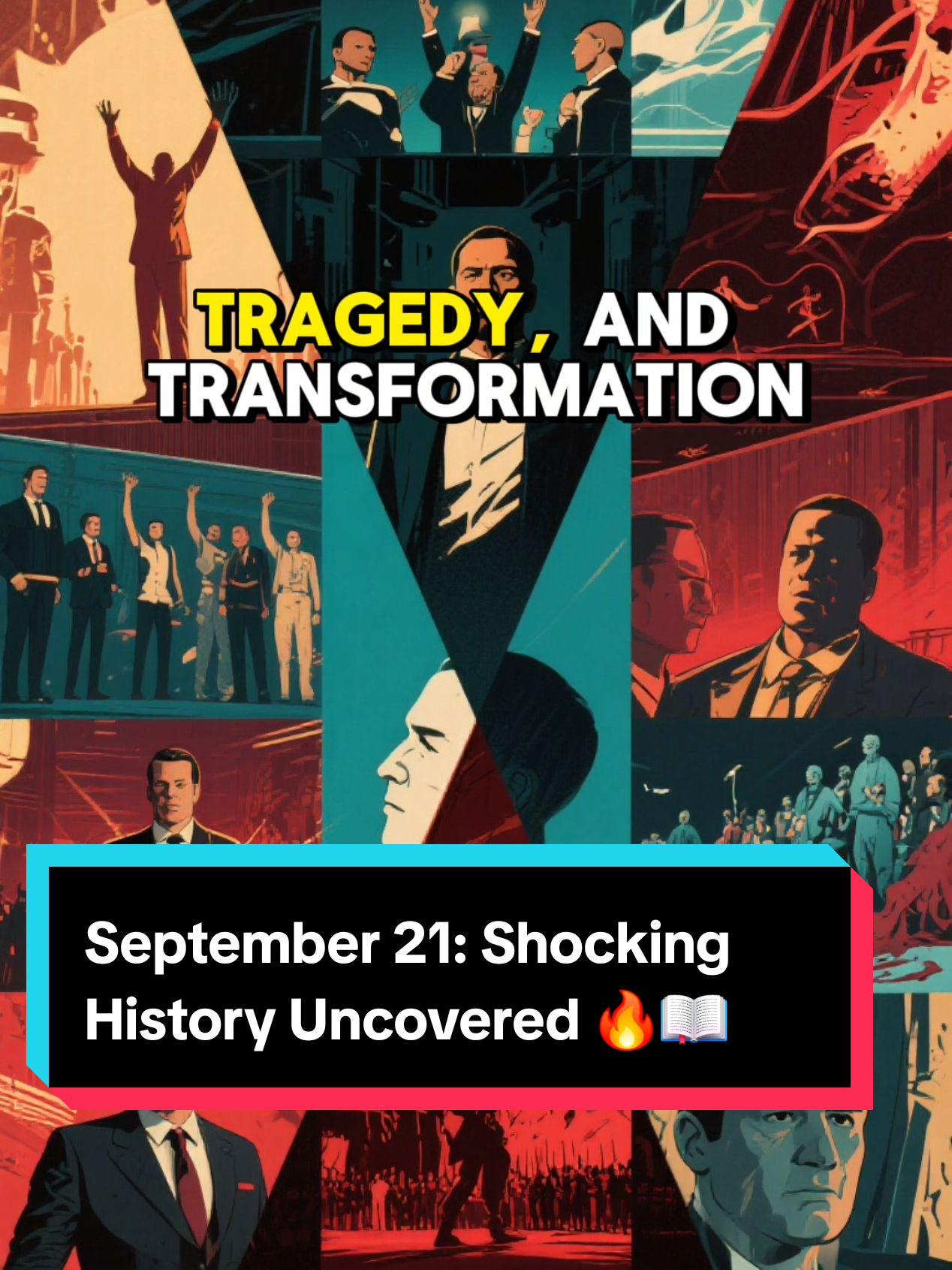 On September 21st, history wasn’t quiet — it screamed with revolution, destruction, faith, and tragedy. These events didn’t just happen; they shook nations and left scars that still echo today. --- 🇫🇷 1792 — France Abolishes the Monarchy The French Revolution reached its boiling point when the National Convention abolished the monarchy. Centuries of royal rule collapsed overnight. The guillotine wasn’t just a symbol — it became the tool of a radical new republic. The people demanded liberty, but blood flowed as kings, queens, and nobles paid the price. Was this true freedom or the start of a violent experiment? --- 🌪️ 1938 — The Great Hurricane of New England The Great Hurricane of 1938 tore into Long Island and New England without warning. Winds over 120 mph ripped homes from foundations, entire towns disappeared under water, and between 500–700 lives were lost. It was one of the deadliest storms in U.S. history — a reminder of nature’s unstoppable fury. --- 🔫 2013 — Westgate Mall Terror Attack, Nairobi A normal day of shopping turned into hell when Al-Shabaab militants stormed the Westgate Mall in Nairobi. Gunfire, explosions, and chaos filled the halls. At least 67 people were killed, and hundreds more injured. The world watched in horror as terrorists live-tweeted their massacre. How could humanity commit such cruelty? --- 🕊️ Wildcard — 1823, Moroni Appears to Joseph Smith According to Latter-day Saint belief, on this day the angel Moroni appeared to Joseph Smith, directing him to sacred golden plates that would become the Book of Mormon. For some, this was the dawn of a restored faith; for others, it’s one of history’s most controversial spiritual claims. Belief or invention? History leaves it open to debate. --- ⚡ The Most Controversial Pick The abolition of the French monarchy (1792) remains one of the most debated turning points in history. Was it the birth of modern democracy, or the start of an age of terror? You decide. --- 💭 Which of these events shocks you the most — the fall of a king, a storm of destruction, a terror attack, or a vision that launched a religion? #HistoryTok #LearnOnTikTok #ViralHistory #DidYouKnow #CapCut 