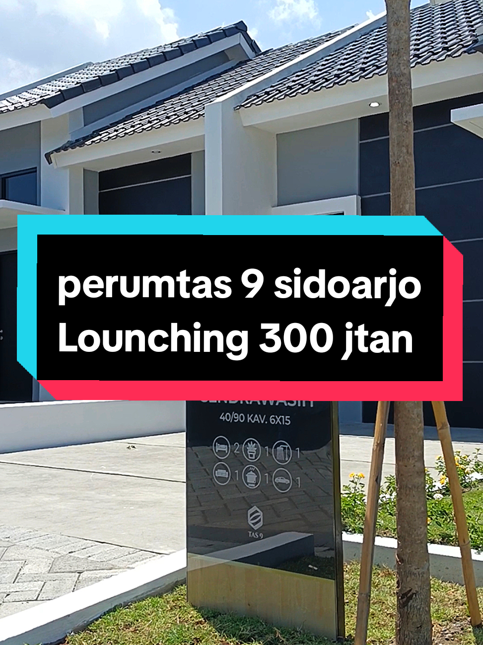 tipe cendrawasih perumtas 9 sidoarjo #tamananggunsejahtera9 #perumtas9 #andmesh #soundviral #rumah300jtandisidoarjo 