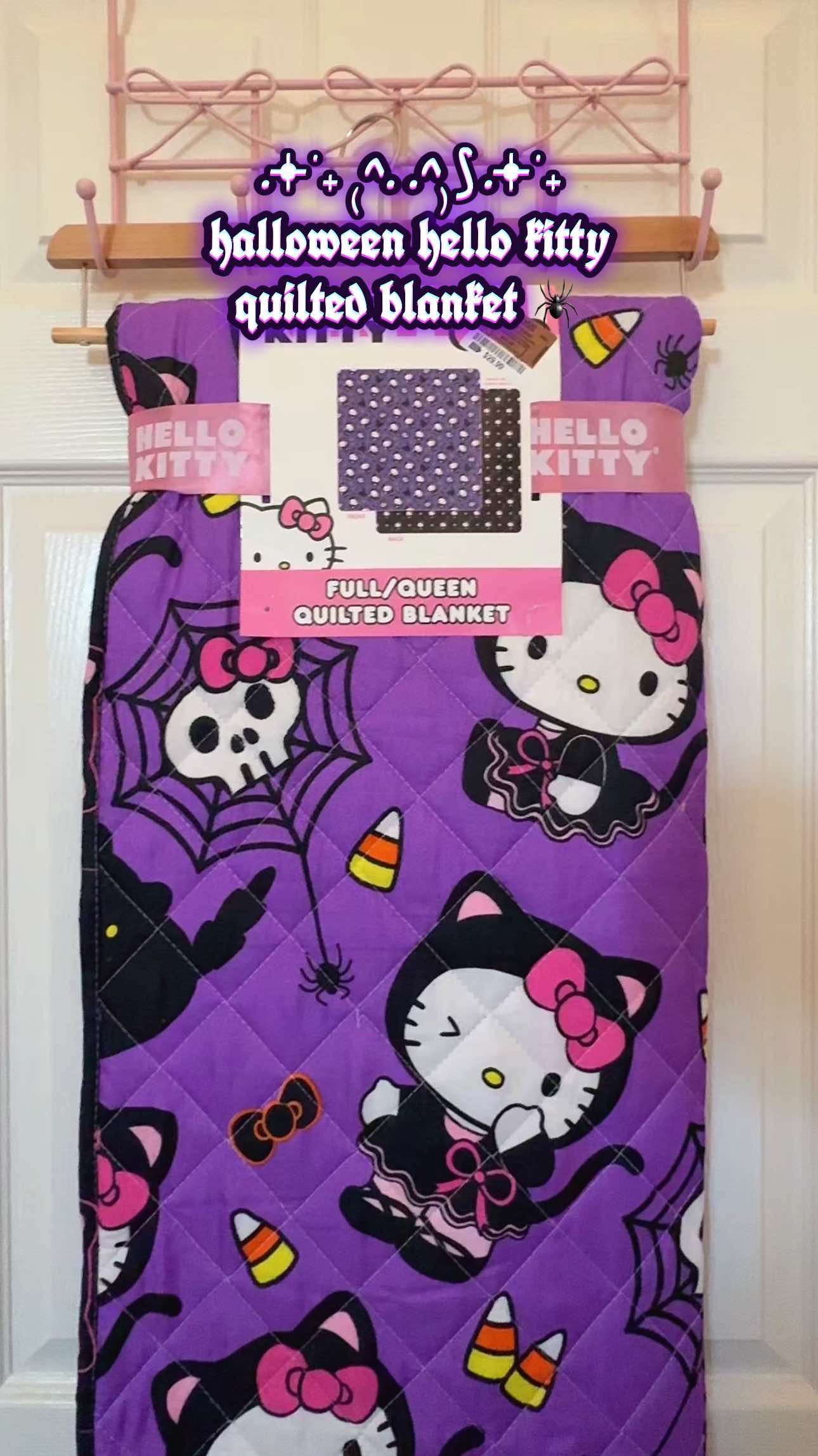 Love the colors!! 🕷️🕸️💜🩷🖤—— #hellokitty #hellokittylover #ross #halloween #fyp 