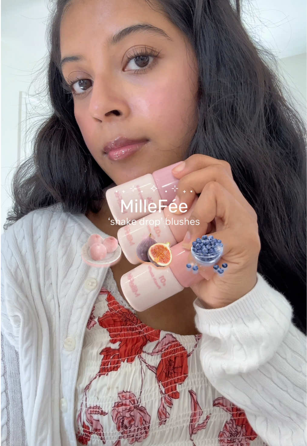 𐙚 ‧₊˚ | such beautiful blushes and perfect for a lighter, more natural look! i’ve been living for cool tone shades lately and these are perfect ૮ ྀིᴗ͈ . ᴗ͈ ྀིა ₊˚⊹ ᰔ ── .✦ thank you sooo much @ミルフィー公式 MilleFée official 🤍 - #millefee #blushes #jbeauty #glowymakeup #fypage 