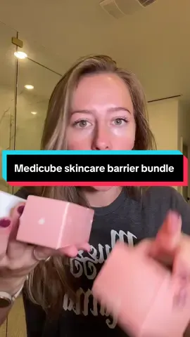 @medicube global is out here putting my make up drawer out of business. This Korean skincare is no joke #koreanskincare #glassskin #glassskinroutine #kbeauty #skincareover30 