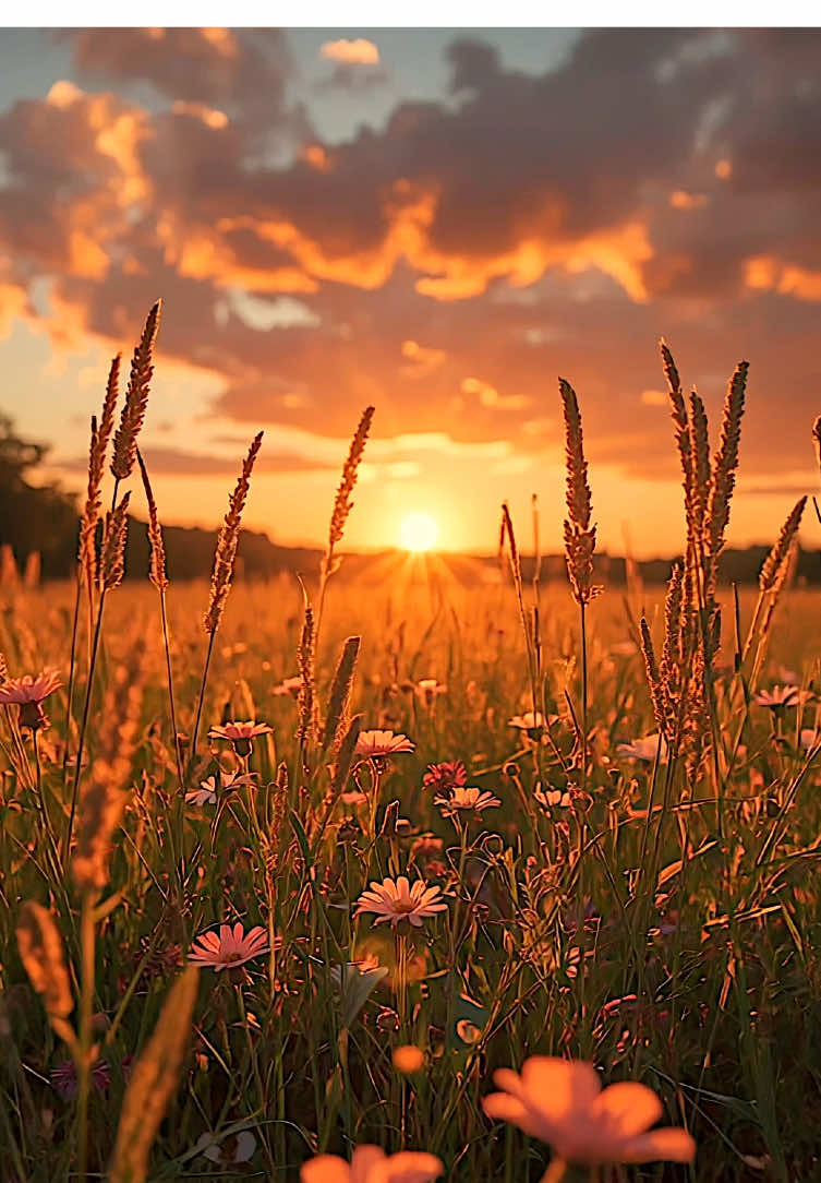 Meadow full of feelings #RelaxationTV #naturelovers #sunset #forestlover #relaxingtime #foryou #naturetok #soothingvibes #calmingvideo  