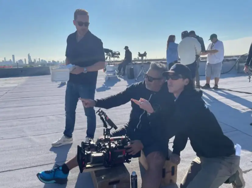 I was honored to get to spend some time directing with my PD fam. More pics to come later don't wanna give away too much of the episode! Very grateful