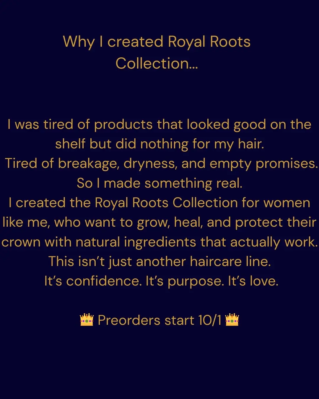 Preorders start 10.01.25 #jphairempire #royal #haircare #fyp #blackowned 