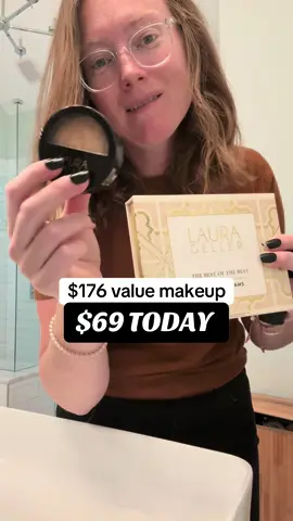 I can’t survive without my @Laura Geller Beauty makeup palette. Everything I need in one kit! #makeupkit #makeuppalette #makeuptutorial #laurageller #tiktokshopcreatorpicks 