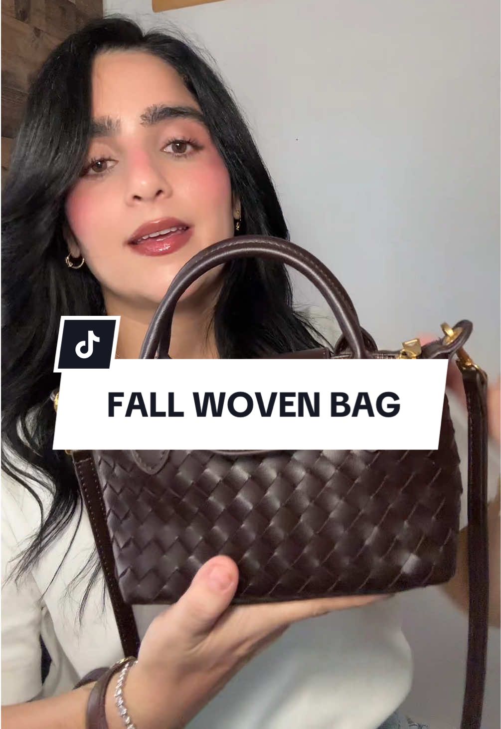 Woven bag  #wovenbag #fallbag #handbagtiktok #bolsosycarteras 