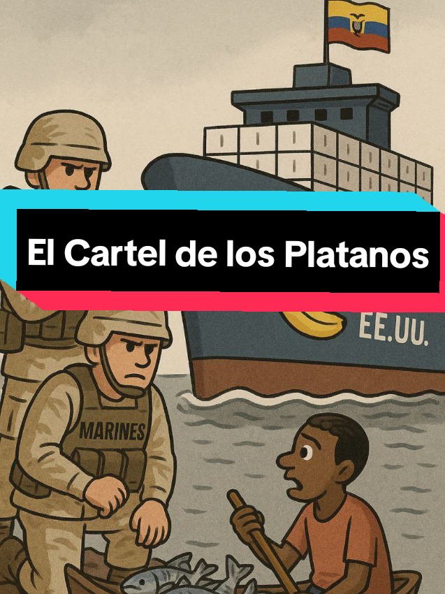 Así están las cosas ! Atacan a pescadores y no a los barcos de Noboa que salen por el pacífico.  El cartel de los plátanos si existe.  #ecuador #venezuela🇻🇪 #eeuu #trump 
