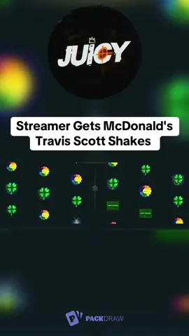 Streamer Gets McDonald's Travis Scott Shakes 