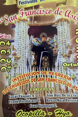Quedan cordialmente invitados #sanfranciscodeasís #ocopilla #negreria 