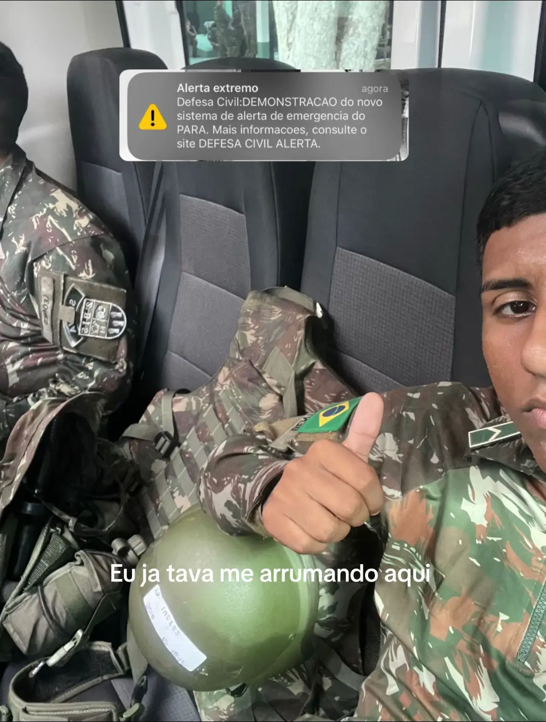 Tava no caminho já 🤣🤣 #foryoupage #fyp #belemdopará #exercitobrasileiro🇧🇷 #militar 