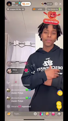 mk’s little thank you speech on live don’t mind the end #mk #fyp #viral #live #sweet 