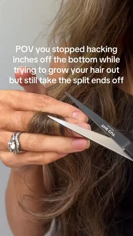 Hair dusting is a MUST for healthy long hair👏🏻 #hairdusting #longhair #healthyhair #splitends #fyppppppppppppppppppppppp 