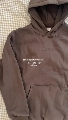 the softest and most comfiest hoodie 🍫 ☁️ #comfrt #hoodie #brownhoodie #tiktokshopcreatorpicks 